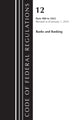 Book cover of: Code of Federal Regulations, Title 12 Banks and Banking 900-1025, Revised as of January 1, 2023. By: Office Of The Federal Register (U.S.)