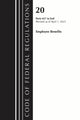 Book cover of: Code of Federal Regulations, Title 20 Employee Benefits 657-END 2023. By: Office Of The Federal Register (U.S.)