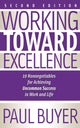 Book cover of: Working Toward Excellence - Second Edition