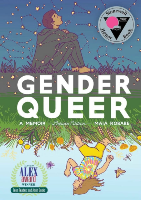 Book cover of: Gender Queer: A Memoir Deluxe Edition. By: Maia Kobabe