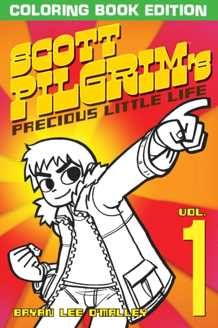 Book cover of: Scott Pilgrim's Precious Little Life Coloring Book