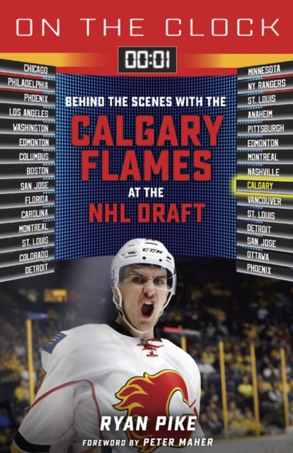 Book cover of: On the Clock: Calgary Flames. By: Ryan Pike