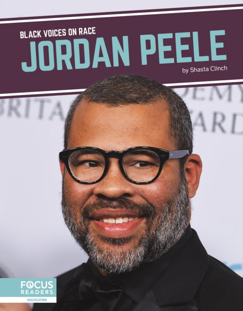 Book cover of: Jordan Peele. By: Shasta Clinch
