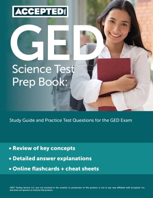 Book cover of: GED Science Test Prep Book