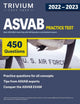 Book cover of: ASVAB Practice Test Book 2022-2023