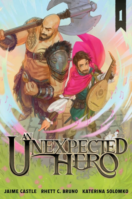 Book cover of: Unexpected Hero (Light Novel) Vol. 1. By: Rhett C. Bruno