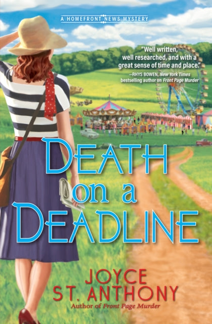 Book cover of: Death on a Deadline. By: Joyce St. Anthony
