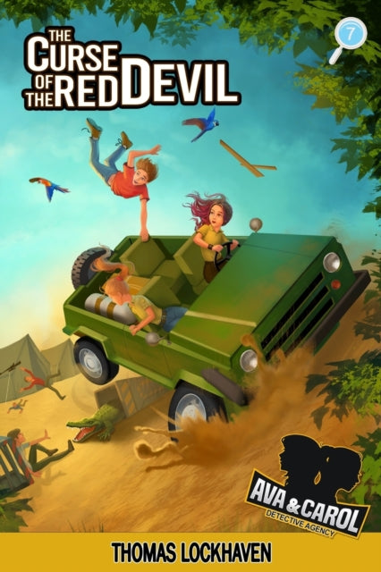 Book cover of: Curse of the Red Devil (Book 7). By: Thomas Lockhaven