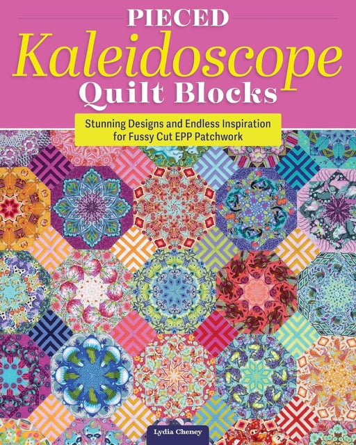 Book cover of: Pieced Kaleidoscope Quilt Blocks