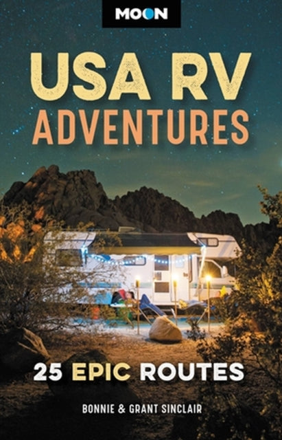 Book cover of: Moon USA RV Adventures. By: Bonnie Sinclair