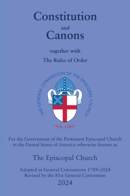 Book cover of: Constitution and Canons. By: THE EPISCOPAL C..