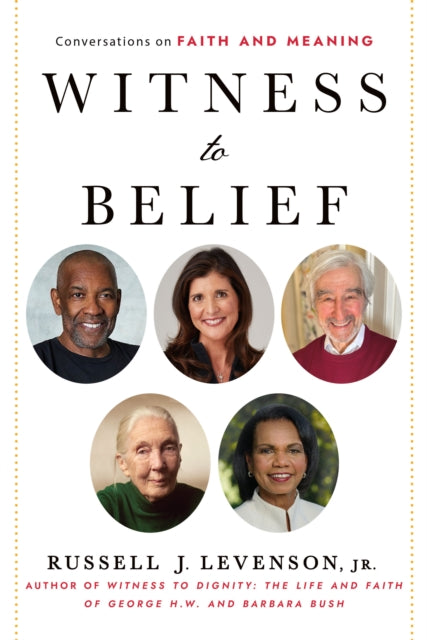 Book cover of: Witness to Belief. By: Levenson, Russell J., Jr.