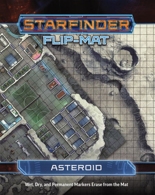 Book cover of: Starfinder Flip-Mat: Asteroid