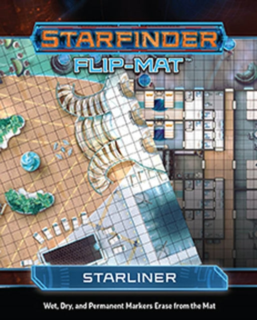 Book cover of: Starfinder Flip-Mat: Starliner