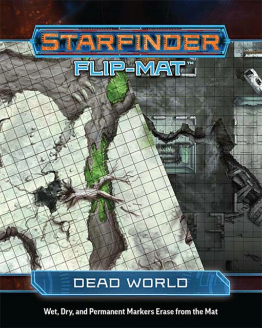 Book cover of: Starfinder Flip-Mat: Dead World
