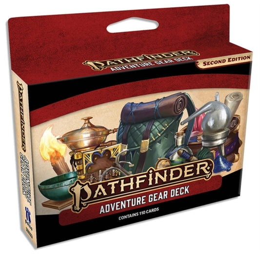 Book cover of: Pathfinder Adventure Gear Deck [P2]