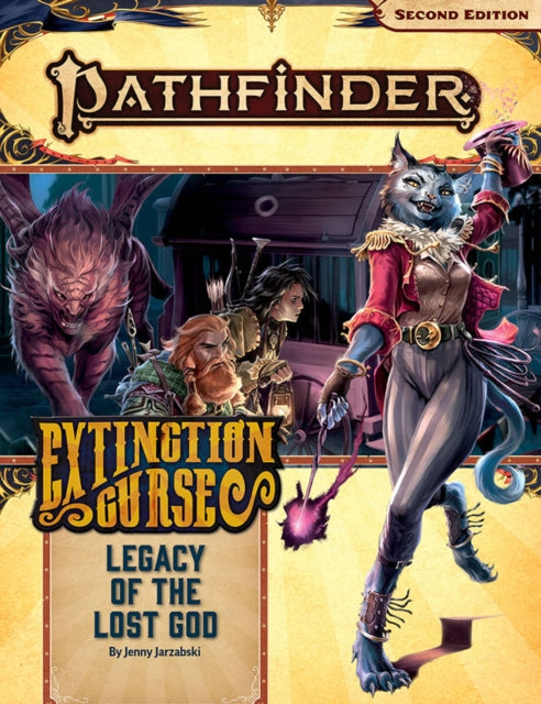 Book cover of: Pathfinder Adventure Path: Legacy of the Lost God (Extinction Curse 2 of 6) (P2). By: Paizo Staff