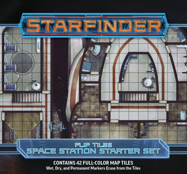 Starfinder Flip-Tiles: Space Station Starter Set