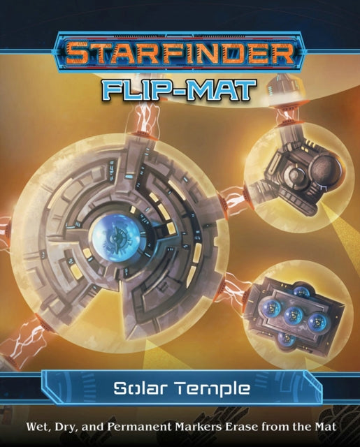 Book cover of: Starfinder Flip-Mat: Solar Temple