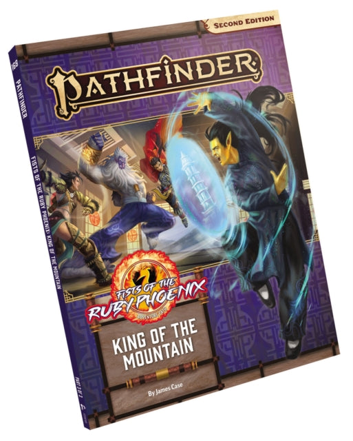 Book cover of: Pathfinder Adventure Path: King of the Mountain (Fists of the Ruby Phoenix 3 of 3) (P2). By: Paizo Staff