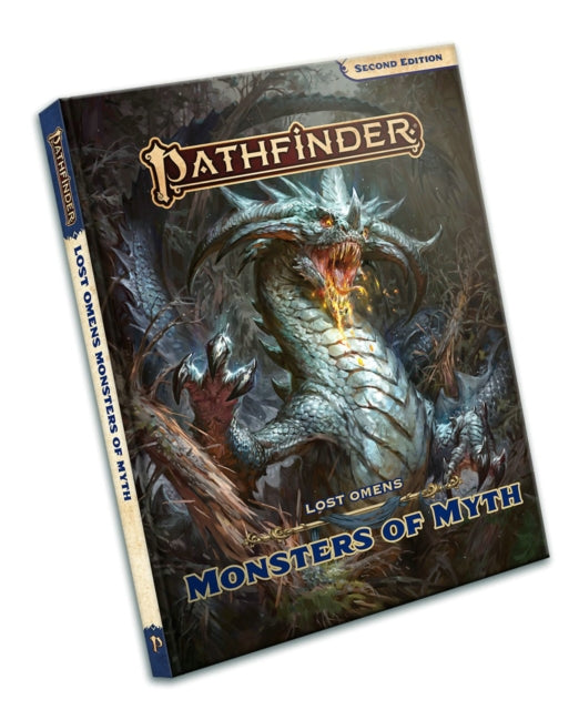 Book cover of: Pathfinder Lost Omens: Monsters of Myth (P2). By: Paizo Staff