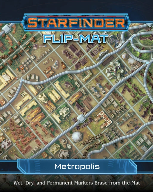 Book cover of: Starfinder Flip-Mat: Metropolis