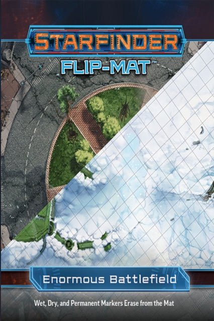 Book cover of: Starfinder Flip-Mat: Enormous Battlefield