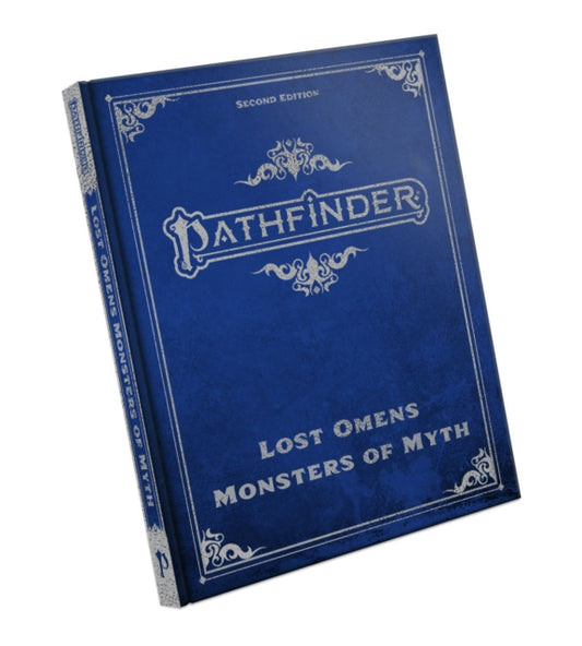 Book cover of: Pathfinder Lost Omens Monsters of Myth Special Edition (P2). By: Paizo Staff