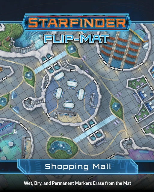 Book cover of: Starfinder Flip-Mat: Shopping Mall