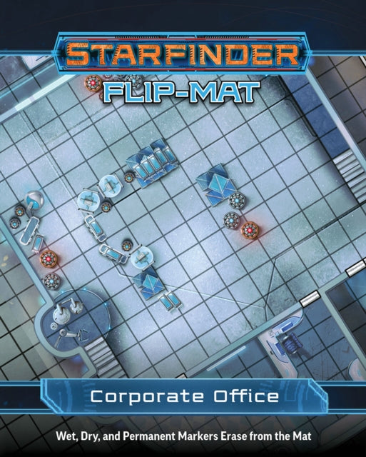 Book cover of: Starfinder Flip-Mat: Corporate Office
