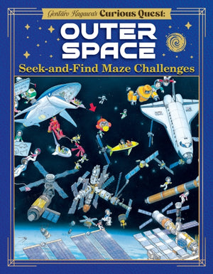 Gentaro Kagawa's Curious Quest: Outer Space, Seek-and-Find Maze Challenges