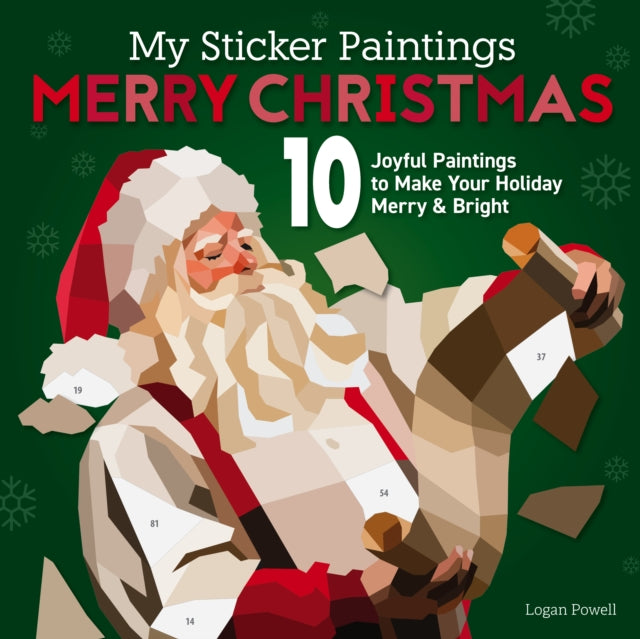 Book cover of: My Sticker Paintings: Merry Christmas