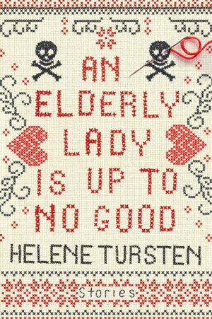 Elderly Lady Is Up to No Good