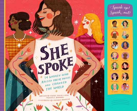 Book cover of: She Spoke. By: Kathy Macmillan