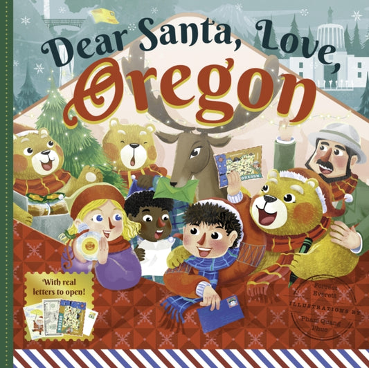 Book cover of: Dear Santa, Love Oregon. By: Forrest Everett
