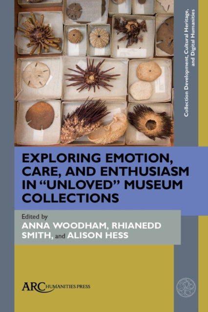 Book cover of: Exploring Emotion, Care, and Enthusiasm in “Unloved” Museum Collections. By: Anna Woodham