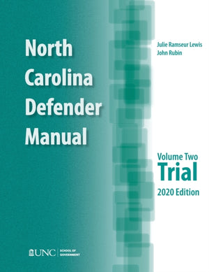 North Carolina Defender Manual