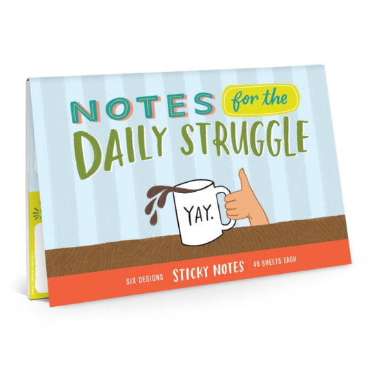 Book cover of: Em & Friends Daily Struggle Sticky Note Packet. By: Emily Mc Dowell