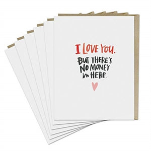 6-Pack Em & Friends There's No Money In Here Card