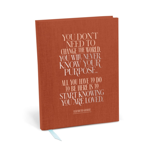 Book cover of: Elizabeth Gilbert You Are Loved Journal