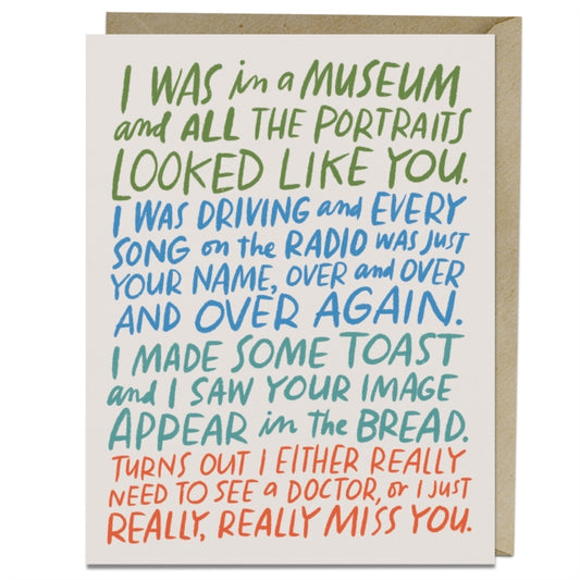 Book cover of: 6-Pack Em & Friends Really Miss You Card