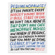 Book cover of: 6-Pack Em & Friends It's Like Puberty Perimenopause Support Card. By: Em & Em & Friends
