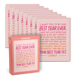 Em & Friends Best Year Yet Birthday Boxed Cards Singles