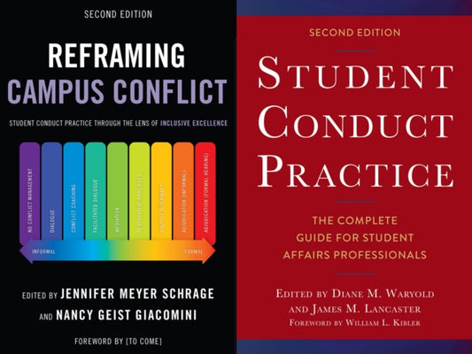 Book cover of: Reframing Campus Conflict/Student Conduct Practice Set. By: Jennifer Meyer Schrage