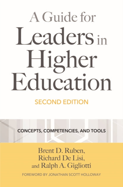 Book cover of: Guide for Leaders in Higher Education. By: Brent D. Ruben
