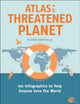 Book cover of: Atlas of a Threatened Planet. By: Esther Gonstalla