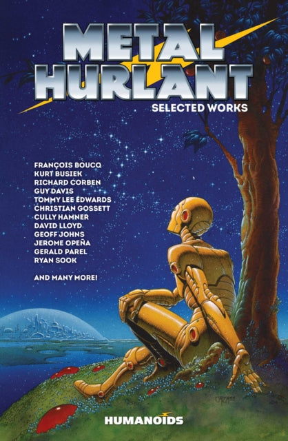 Book cover of: Metal Hurlant - Selected Works. By: Ryan Sook