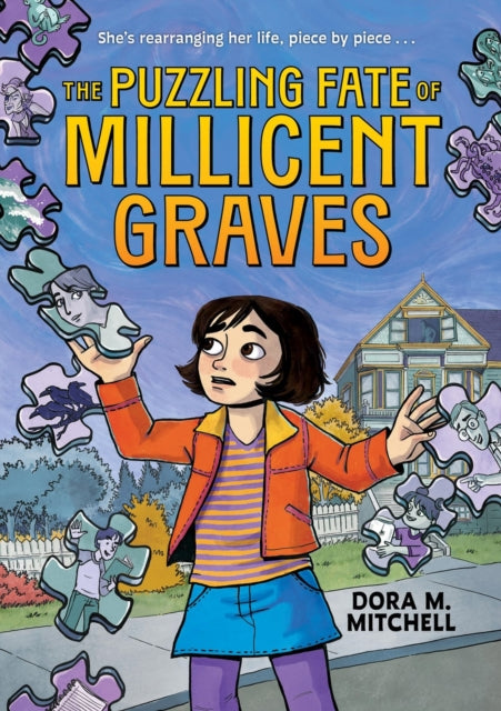 Book cover of: The Puzzling Fate of Millicent Graves (A Graphic Novel). By: Dora M. Mitchell