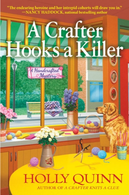 Book cover of: Crafter Hooks a Killer. By: Holly Quinn