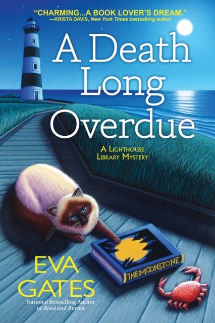 Book cover of: Death Long Overdue. By: Eva Gates